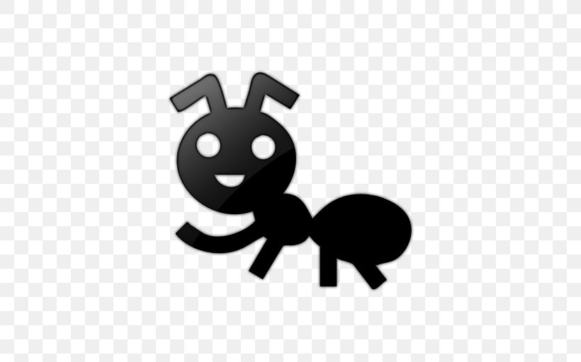 Black Garden Ant Cartoon Clip Art, PNG, 512x512px, Ant, Animation, Ant Colony, Antkeeping, Black Download Free