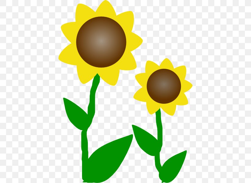 Flower Clip Art, PNG, 438x596px, Flower, Artwork, Common Daisy, Common Sunflower, Daisy Family Download Free