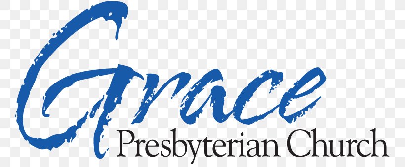Grace Presbyterian Church Presbyterianism Presbyterian Church In America, PNG, 760x340px, Grace Presbyterian Church, Area, Blue, Brand, Calligraphy Download Free