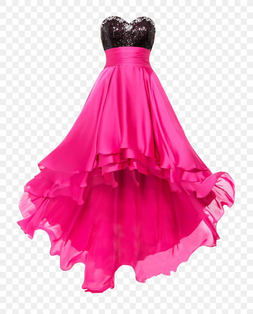 Little Black Dress Pink Prom Evening Gown, PNG, 1400x1736px, Watercolor, Cartoon, Flower, Frame, Heart Download Free