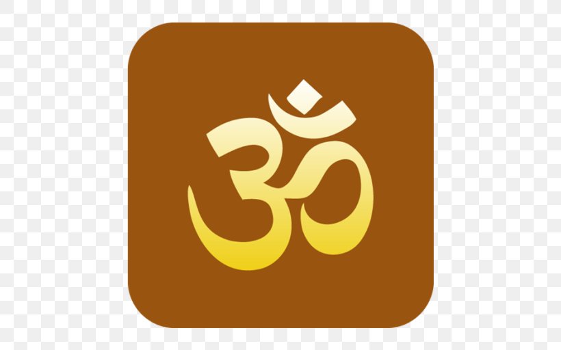 Om Hinduism Mantra Meditation Religion, PNG, 512x512px, Hinduism, Brand, Buddhism, Gayatri Mantra, Logo Download Free