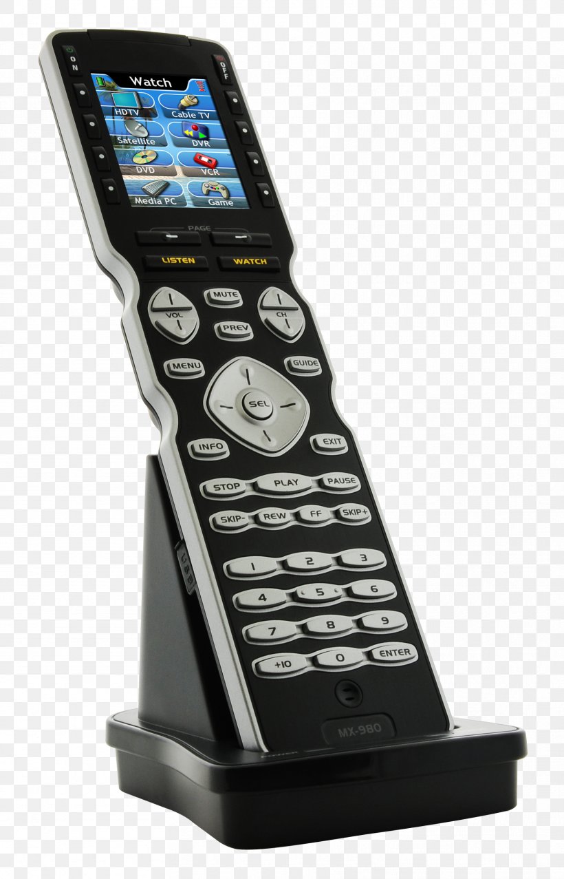 URC (Universal Remote Control) Remote Controls Feature Phone MX-980 255 Device IR RF Remote With Color LCD, PNG, 1716x2674px, Universal Remote, Audio, Base Station, Cellular Network, Consumer Electronics Download Free