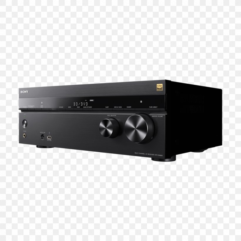 AV Receiver Blu-ray Disc 4K Resolution Dolby Atmos Radio Receiver, PNG, 1200x1200px, 4k Resolution, Av Receiver, Amplifier, Audio, Audio Equipment Download Free