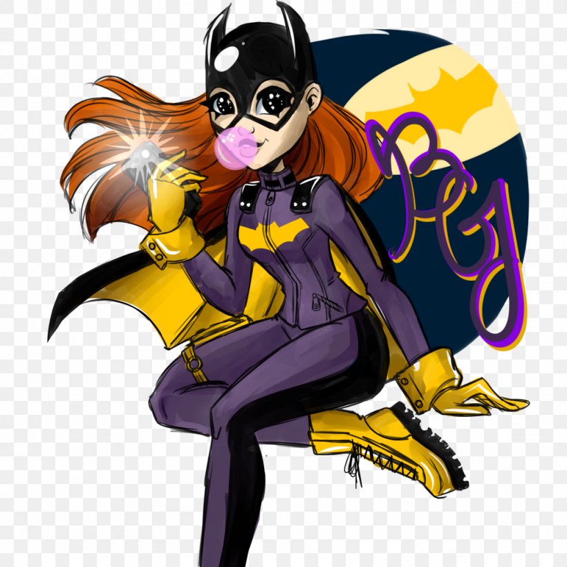 Batgirl T-shirt Barbara Gordon Joker, PNG, 1024x1024px, Batgirl, Art, Barbara Gordon, Cartoon, Clothing Download Free