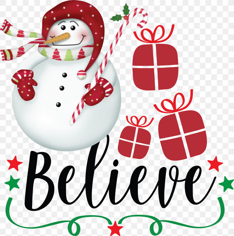 Believe Santa Christmas, PNG, 2979x3000px, Believe, Christmas, Christmas Day, Christmas Ornament, Cricut Download Free
