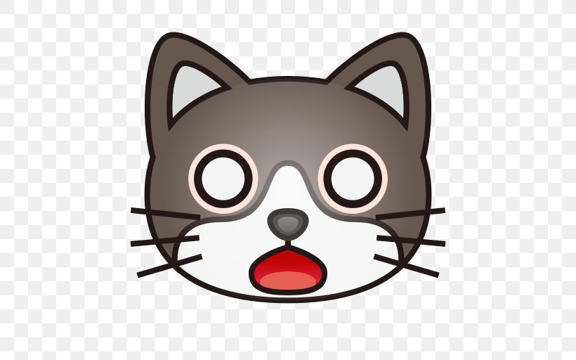 Cat Kitten Emoji Felidae Emoticon, PNG, 512x512px, Cat, Carnivoran, Cartoon, Cat Like Mammal, Dog Like Mammal Download Free