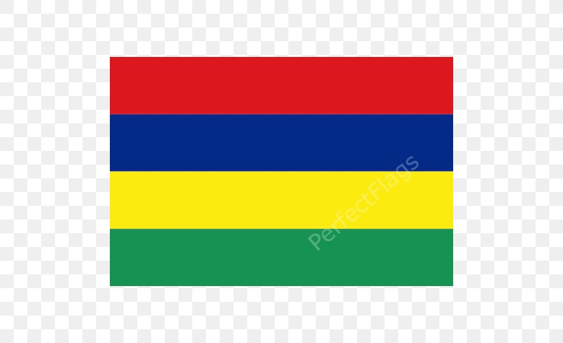 Flag Of Mauritius National Flag Country, PNG, 500x500px, Mauritius, Area, Country, Flag, Flag Of Mauritius Download Free