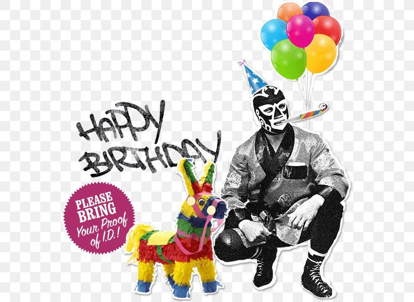 Lucha Libre Professional Wrestler Wrestling Food Balloon, PNG, 578x599px, Lucha Libre, Balloon, Birthday, Christmas, Clown Download Free