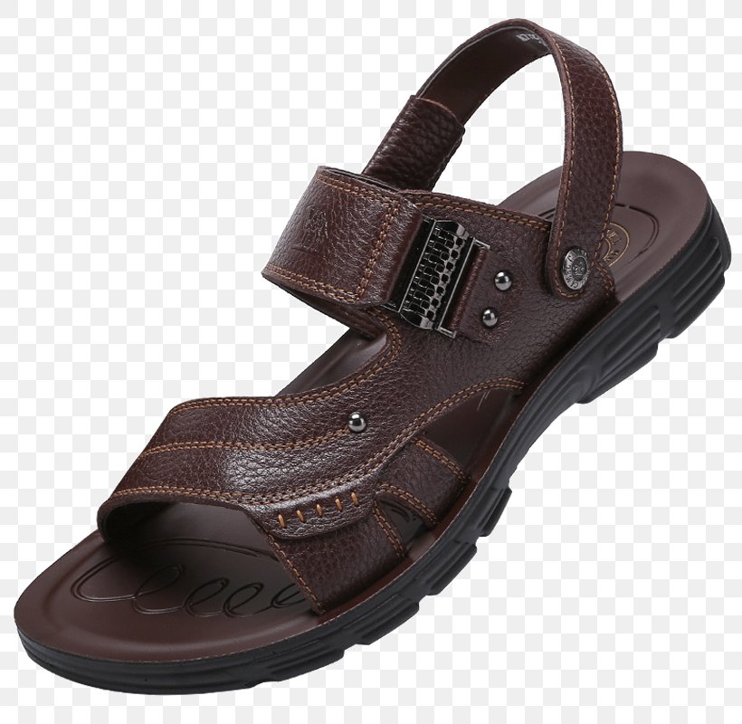 Slipper Shoe Sandal Leather Footwear, PNG, 800x800px, Slipper, Brown, Casual, Fashion, Footwear Download Free