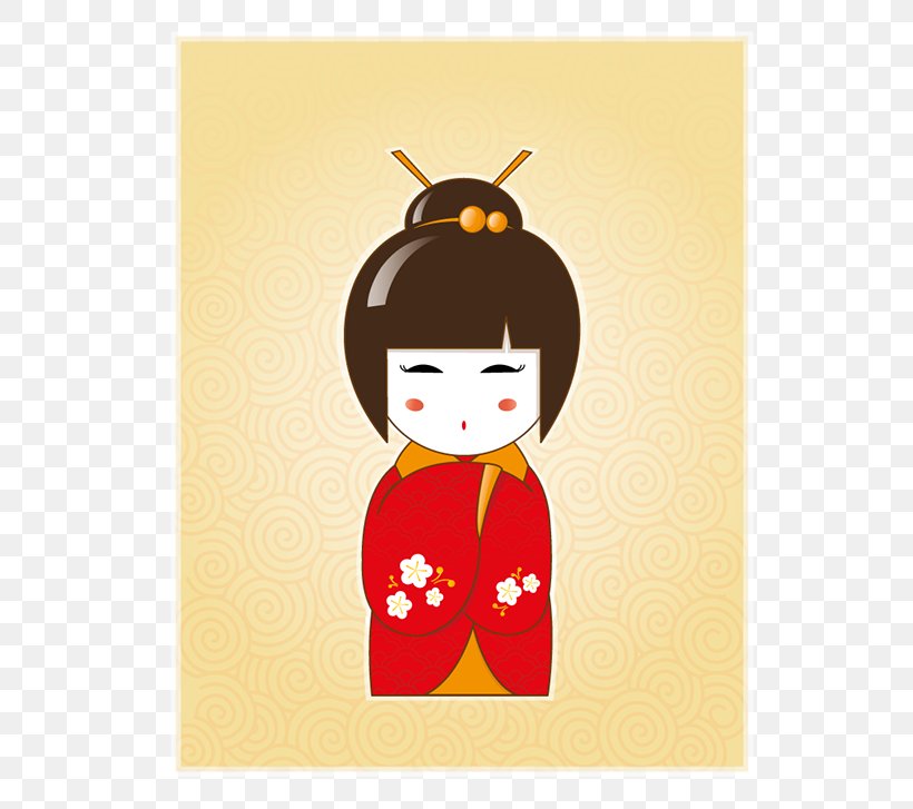 Geisha Clip Art, PNG, 600x727px, Geisha, Art, Cartoon, Red, Smile Download Free