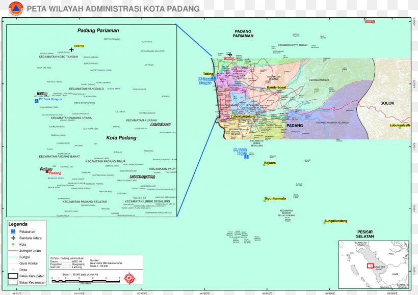 Padang Water Resources Atlas Ecoregion Land Lot, PNG, 3308x2340px, Padang, Area, Atlas, Diagram, Ecoregion Download Free