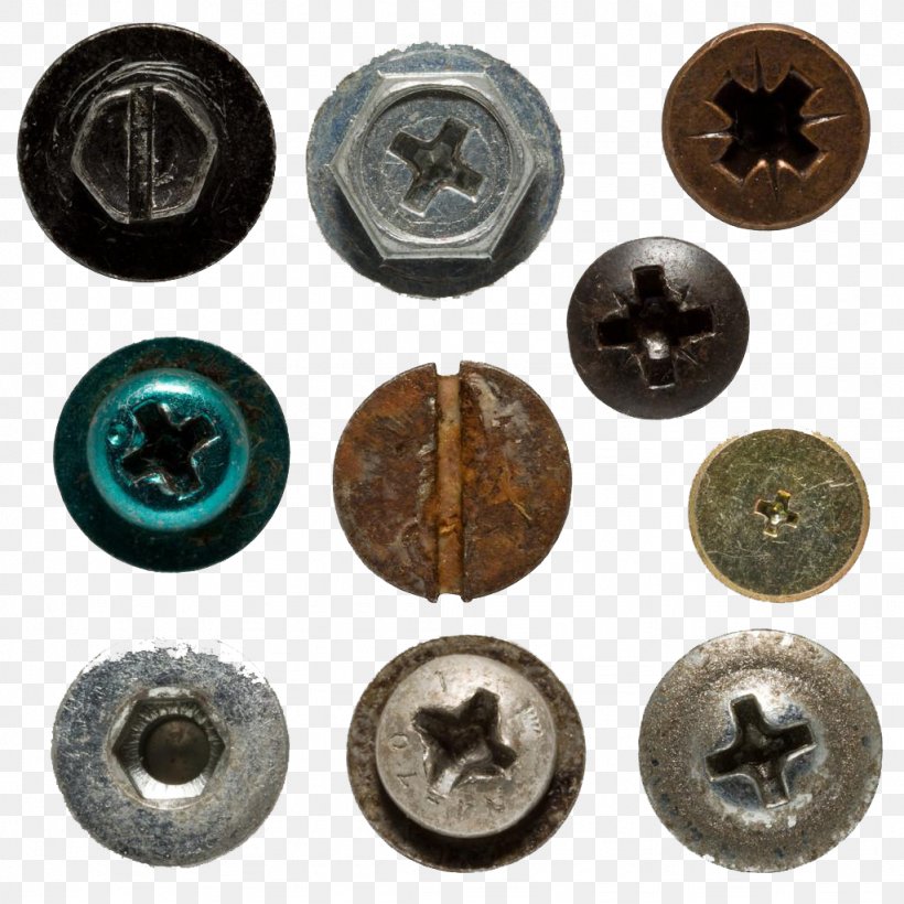 Screw Bolt Stock Photography Fastener Shutterstock, PNG, 1024x1024px, Screw, Bolt, Button, Countersink, Nail Download Free