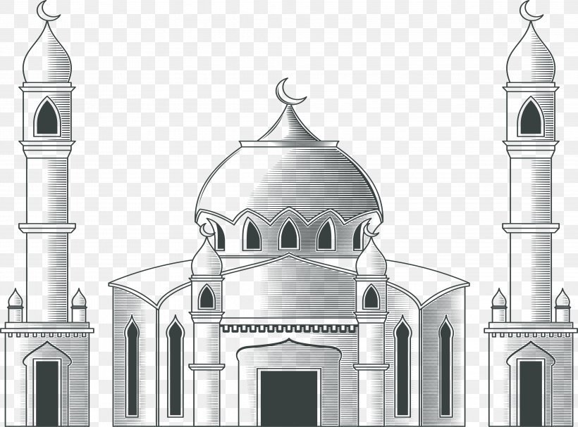 Church Drawing Islam, PNG, 4149x3072px, Church, Arch, Architecture, Black And White, Building Download Free