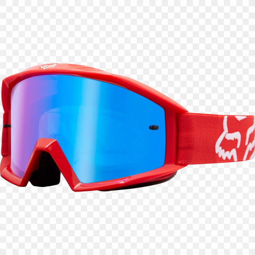 Fox Racing Masque Mask Goggles Motocross, PNG, 1000x1000px, Fox Racing, Bicycle, Blue, Bmx, Cycling Download Free