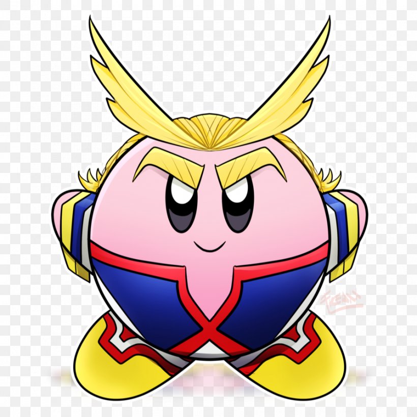 Kirby All Might Video Game Drawing Fan Art, PNG, 894x894px, Watercolor, Cartoon, Flower, Frame, Heart Download Free