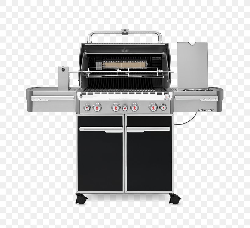 Barbecue Weber Summit E-470 Weber-Stephen Products Weber Summit S-470 Natural Gas, PNG, 750x750px, Barbecue, Gas Burner, Grilling, Kitchen Appliance, Machine Download Free