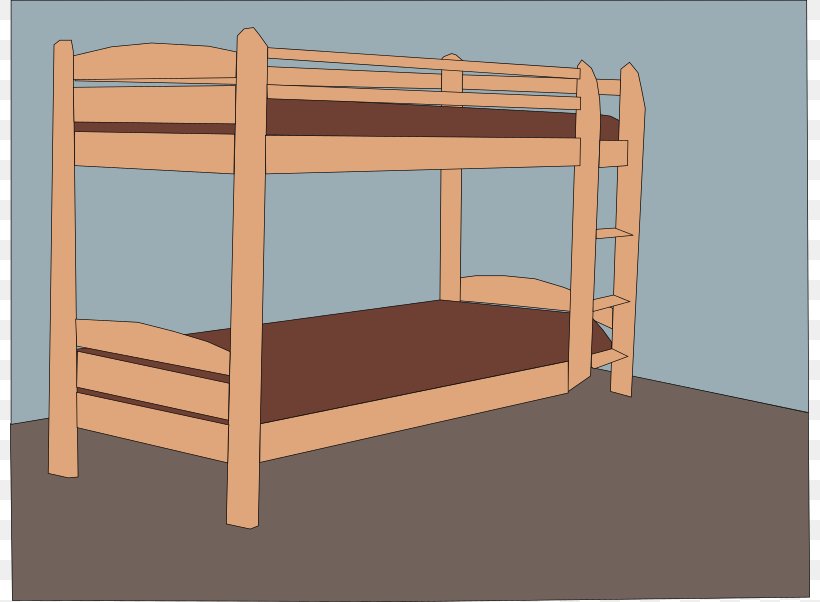 Bunk Bed Bedroom Clip Art, PNG, 800x602px, Bunk Bed, Bed, Bed Frame, Bedroom, Blanket Download Free