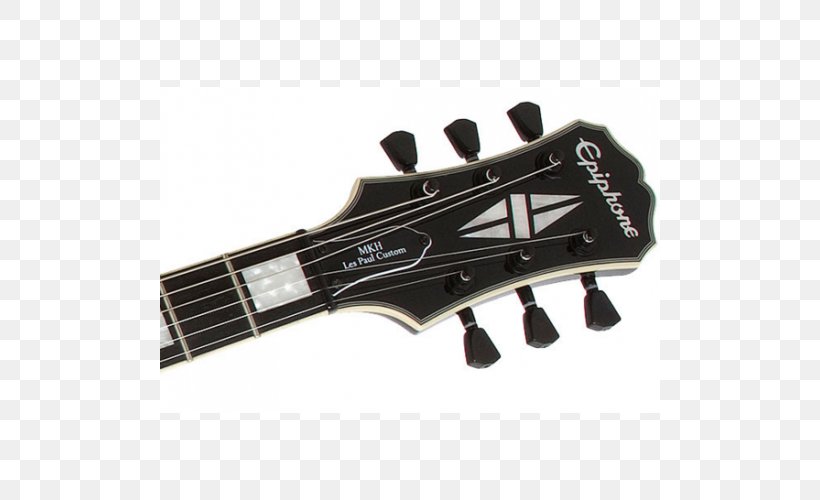 Gibson Les Paul Custom Epiphone Les Paul 100 Seven-string Guitar, PNG, 500x500px, Gibson Les Paul Custom, Acoustic Electric Guitar, Bass Guitar, Electric Guitar, Electronic Instrument Download Free
