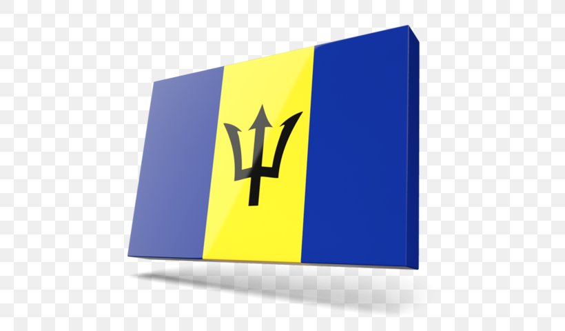 Logo Barbados Flag Brand, PNG, 640x480px, Logo, Barbados, Blue, Brand, Electric Blue Download Free