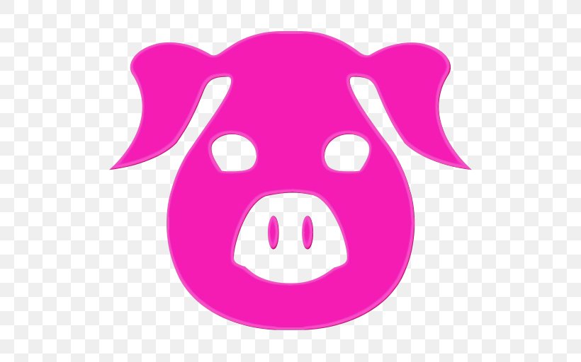 Pig Emoji, PNG, 512x512px, Pig, Cartoon, Emoji, Emoticon, Face Download Free