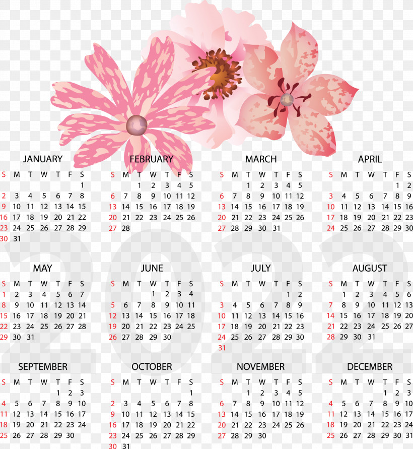 Calendar Flower Meter, PNG, 2622x2852px, Calendar, Flower, Meter Download Free