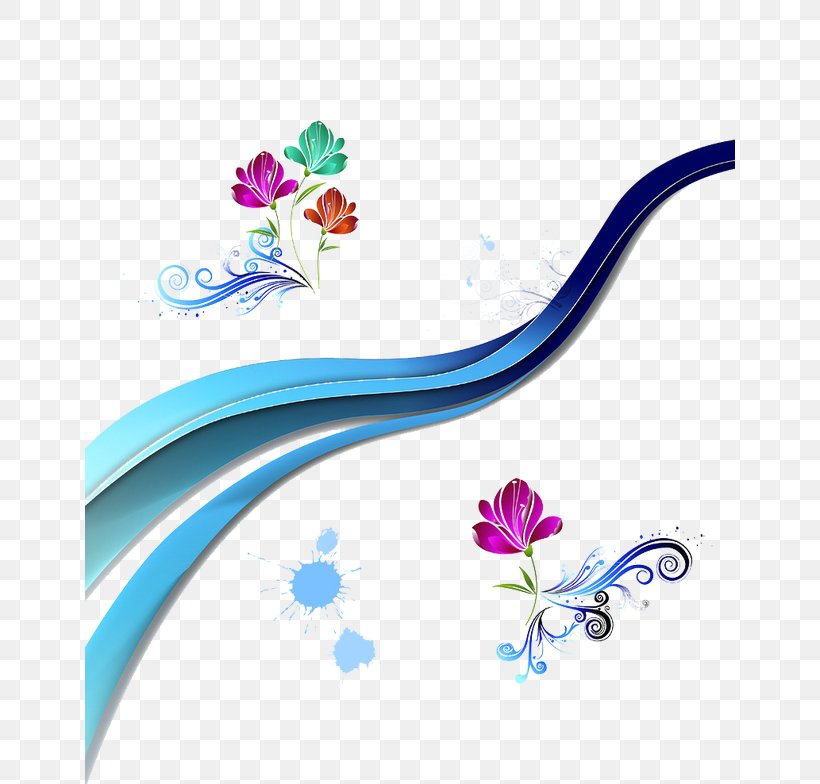 Illustration, PNG, 650x784px, Flower, Blue, Material, Purple Download Free