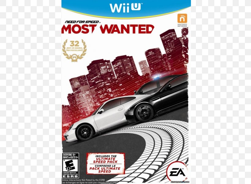 Need For Speed: Most Wanted Wii U Need For Speed: The Run Pandora's Tower, PNG, 600x600px, Need For Speed Most Wanted, Automotive Design, Automotive Exterior, Brand, Burnout Download Free