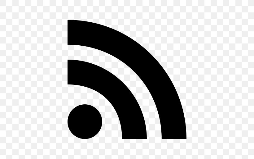 Social Media RSS Web Feed Blog, PNG, 512x512px, Social Media, Black, Black And White, Blog, Brand Download Free