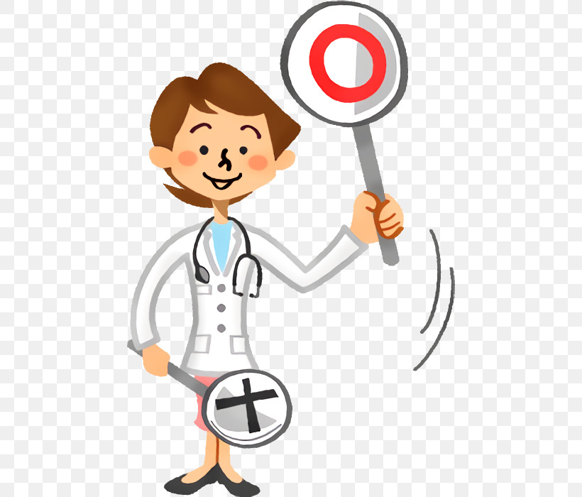 Cartoon Physician Finger Thumb, PNG, 462x700px, Cartoon, Finger, Physician, Thumb Download Free