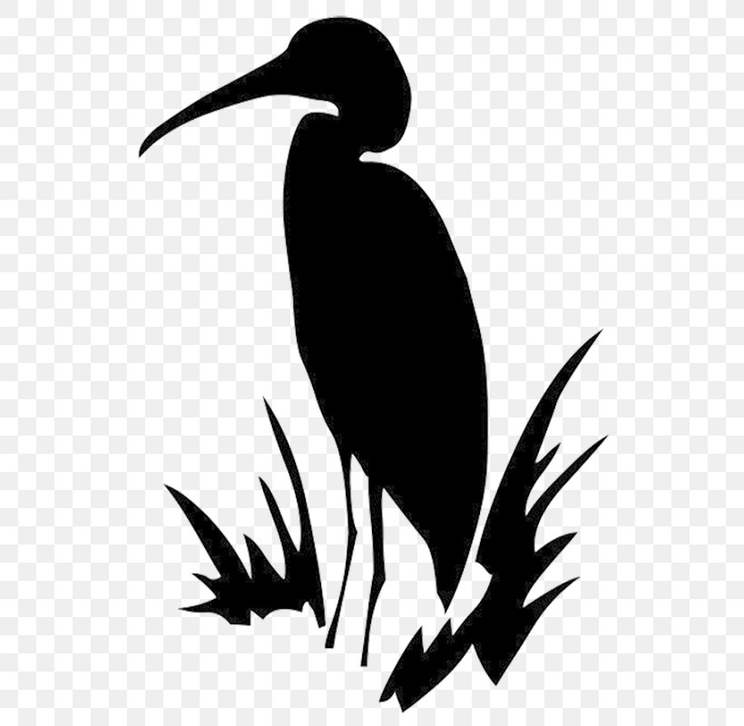 Clip Art Silhouette Heron, PNG, 571x800px, Silhouette, Artwork, Beak, Bird, Black And White Download Free