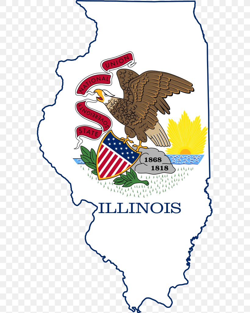 Flag Of Illinois State Flag Map, PNG, 577x1024px, Illinois, Annin Co, Area, Art, Artwork Download Free
