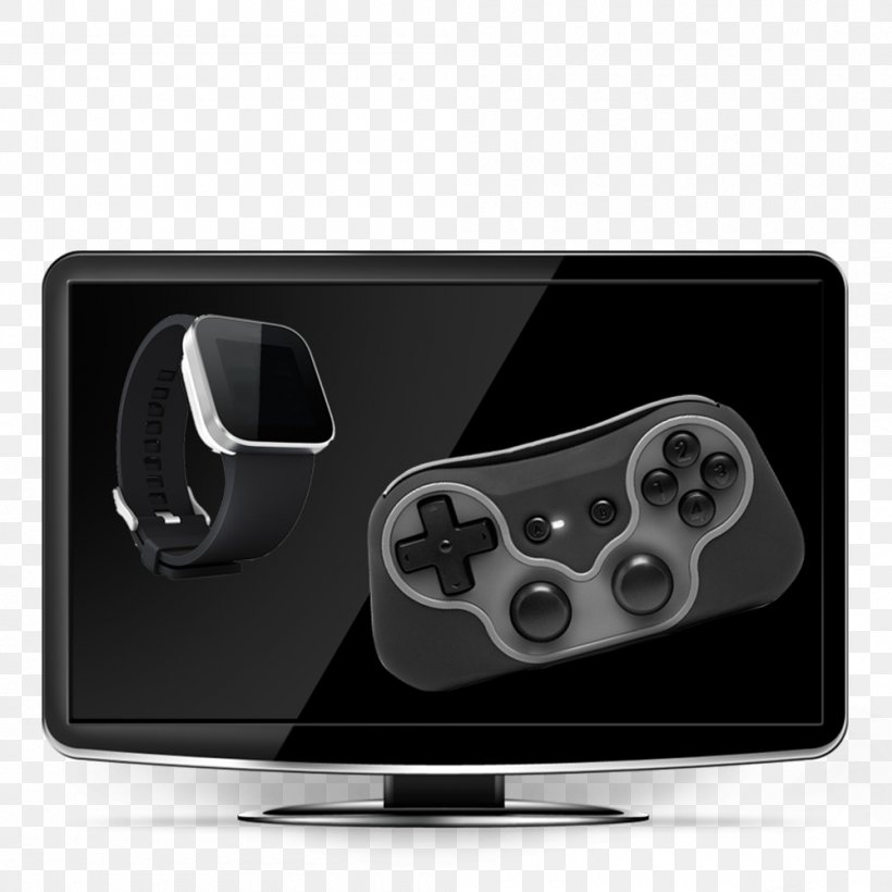 Game Controllers Joystick Output Device PlayStation Portable Accessory, PNG, 1000x1000px, Game Controllers, Computer Hardware, Electronics, Game Controller, Hardware Download Free