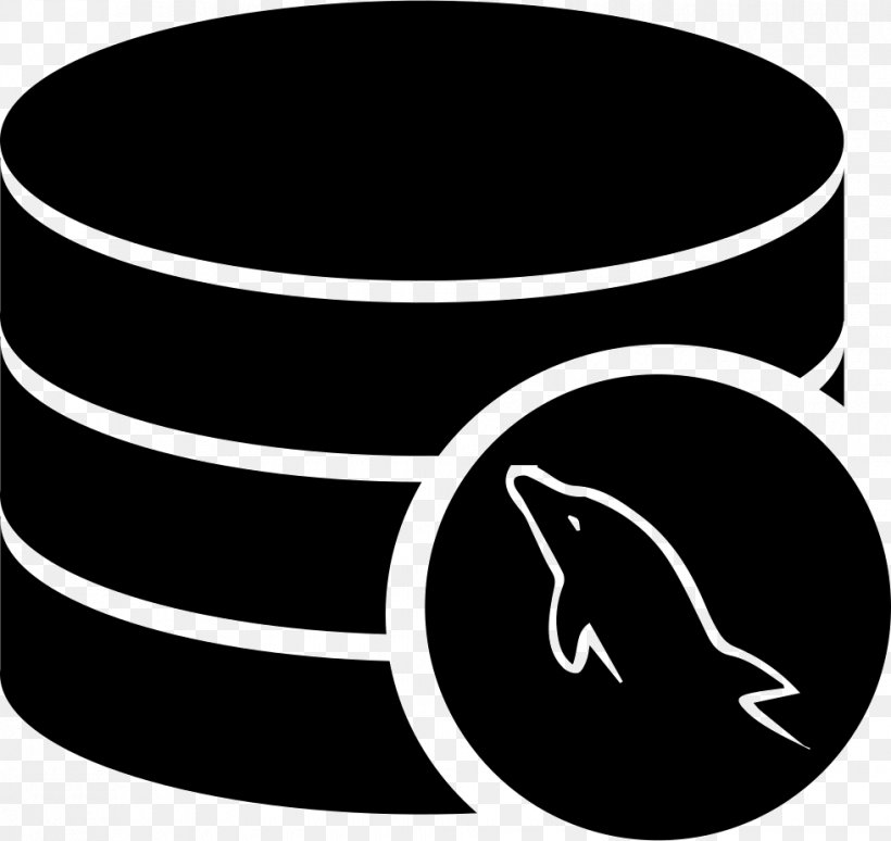 MySQL Oracle Database Oracle Corporation, PNG, 980x926px, Mysql, Black, Black And White, Brand, Column Download Free