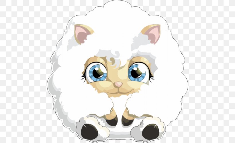 Sheep Clip Art, PNG, 500x500px, Watercolor, Cartoon, Flower, Frame, Heart Download Free