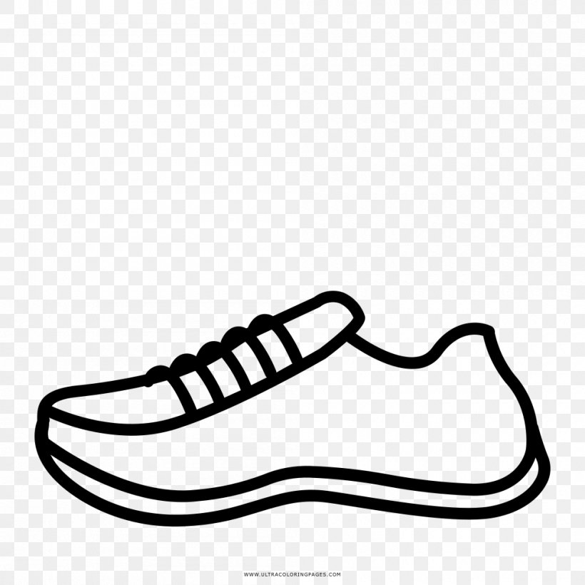 Shoe Drawing Coloring Book Air Jordan Sneakers, PNG, 1000x1000px, Shoe, Air Jordan, Area, Basketball, Black Download Free