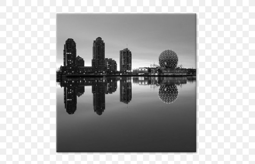 Vancouver Sunset City Photography, PNG, 750x530px, Vancouver, Black And White, Canada, City, Cityscape Download Free