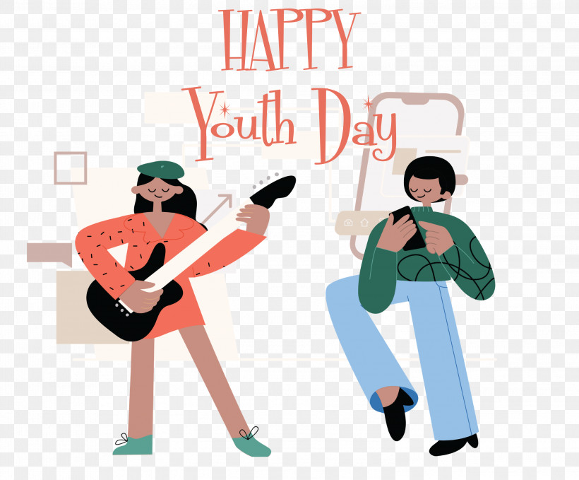 Youth Day, PNG, 2999x2484px, Youth Day, Cartoon, Christmas Day, Costume, Logo Download Free