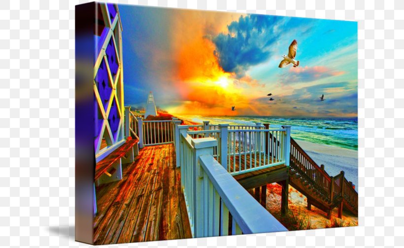 Beach Painting Art Drawing Color, PNG, 650x504px, Beach, Abstract Art, Art, Artist, Canvas Download Free