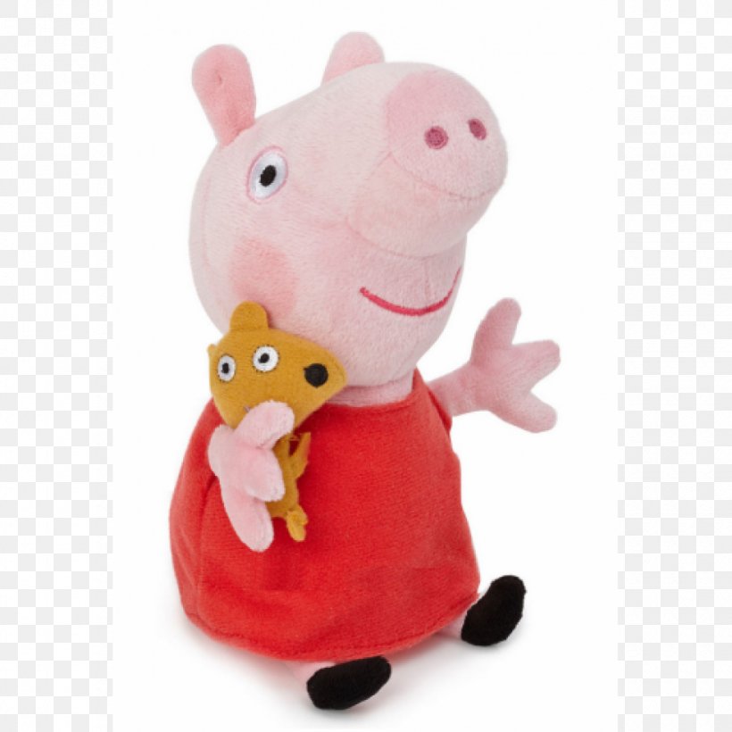 Daddy Pig George Pig Mummy Pig Stuffed Animals & Cuddly Toys Plush, PNG, 980x980px, Daddy Pig, Fancy Dress Party, Fireman Sam, Freddy Fox, George Pig Download Free