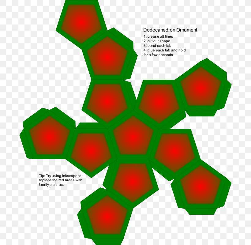 Dodecahedron Platonic Solid Cuboctahedron Net Angle, PNG, 694x800px, Dodecahedron, Area, Area M, Christmas, Christmas Tree Download Free