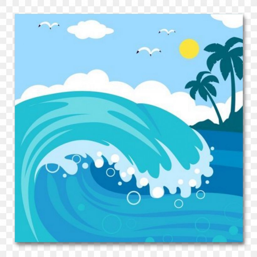 Wind Wave Sea Ocean Clip Art, PNG, 1417x1417px, Wind Wave, Animation, Aqua,  Blue, Cartoon Download Free