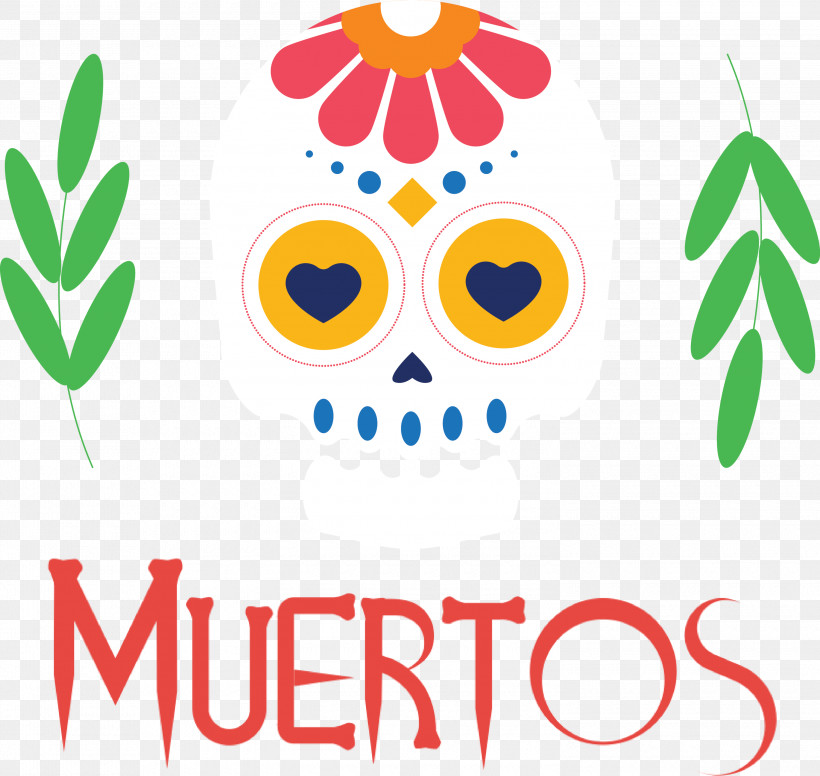 Dia De Muertos Day Of The Dead, PNG, 3000x2841px, D%c3%ada De Muertos, Behavior, Day Of The Dead, Happiness, Leaf Download Free