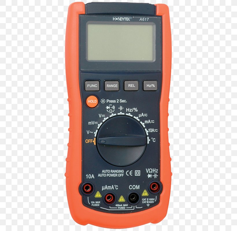 Digital Multimeter Electronics Measurement Fluke Corporation, PNG, 800x800px, Digital Multimeter, Digital Data, Electric Potential Difference, Electrical Cable, Electronics Download Free