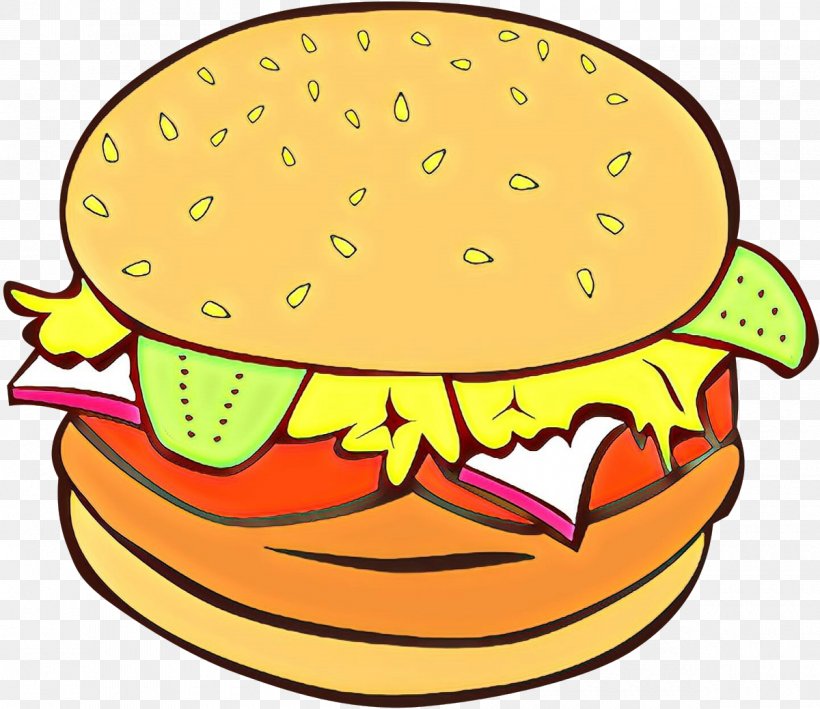 Hamburger, PNG, 1200x1039px, Cartoon, American Food, Cheeseburger, Fast Food, Food Download Free