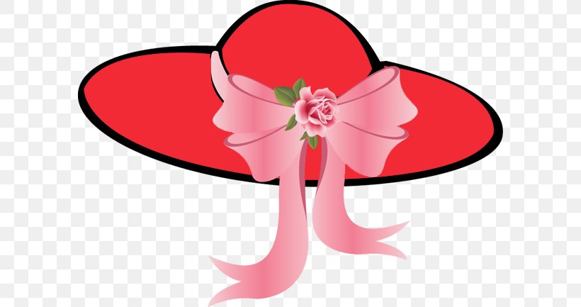 Red Hat Society Woman Bowler Hat Clip Art, PNG, 600x433px, Watercolor, Cartoon, Flower, Frame, Heart Download Free