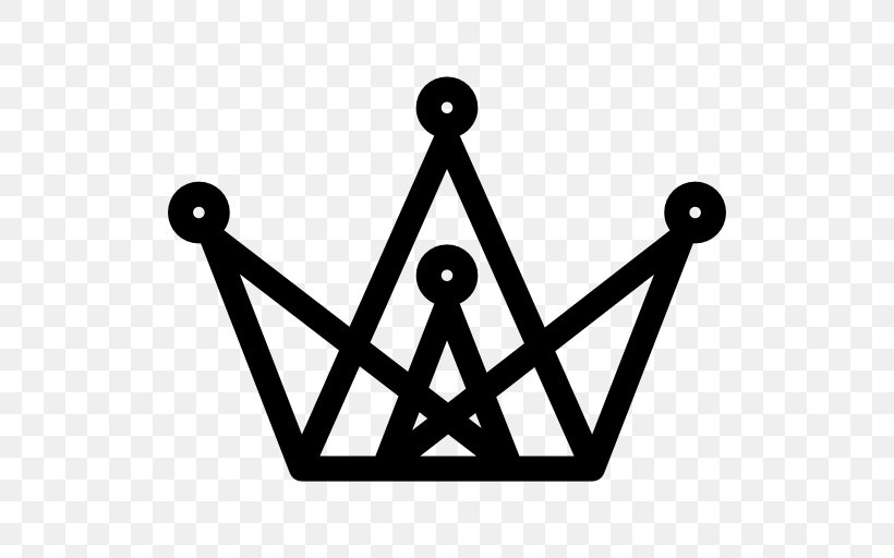 Crown, PNG, 512x512px, Crown, Area, Black And White, Coroa Real, Logo Download Free
