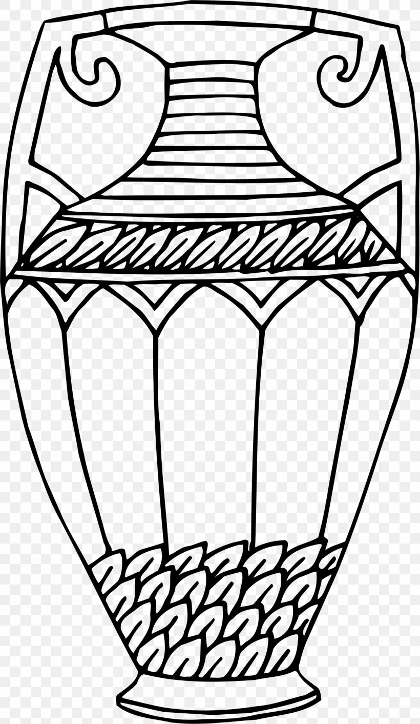 Drawing Vase Line Art, PNG, 1379x2376px, Drawing, Area, Basket, Black And White, Color Download Free