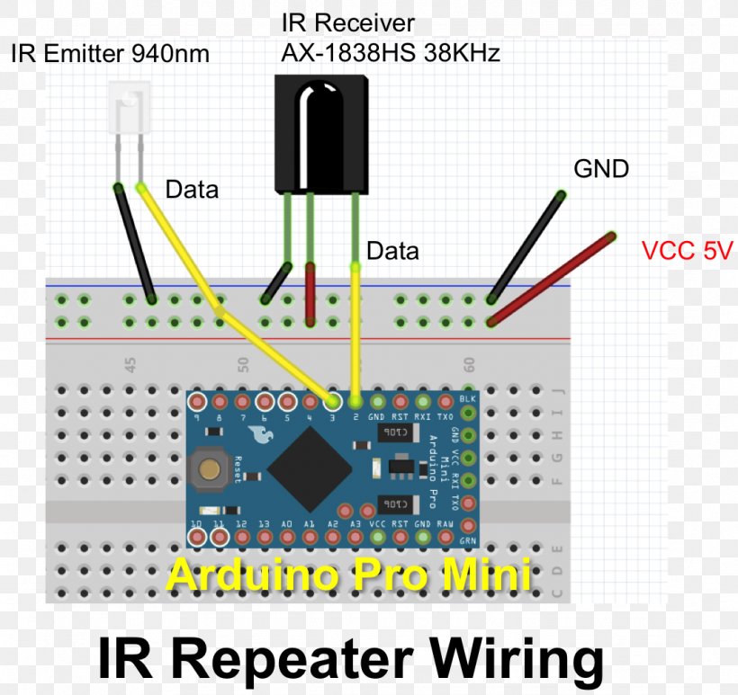Microcontroller Arduino Breadboard Infrared Electronics, PNG, 1079x1018px, Microcontroller, Arduino, Area, Breadboard, Circuit Component Download Free