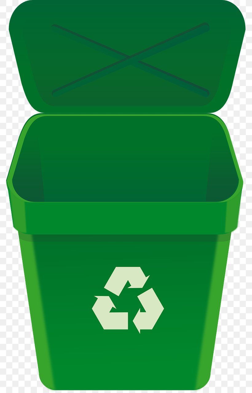 Recycling Bin Waste Container Clip Art, PNG, 779x1280px, Recycling Bin, Box, Dumpster, Grass, Green Download Free