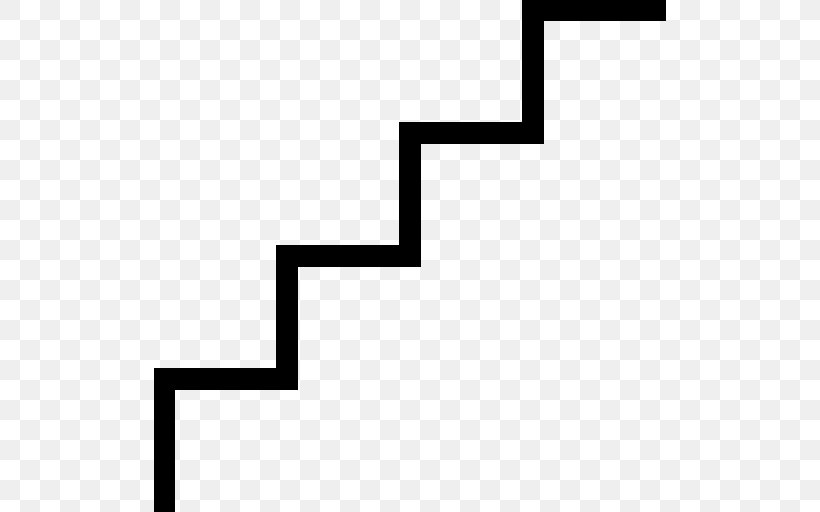 Stairs Clip Art, PNG, 512x512px, Stairs, Area, Black, Black And White, Brand Download Free